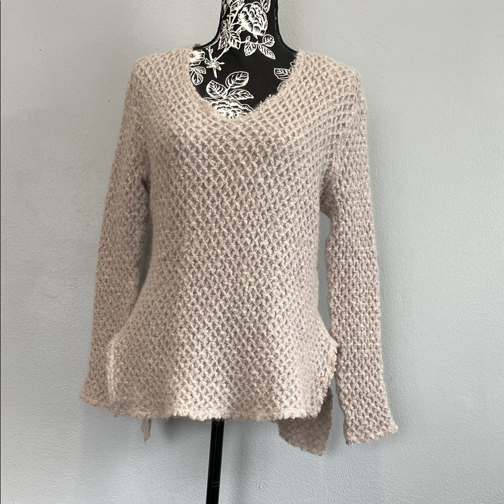Cozy Cream Knit Sweater